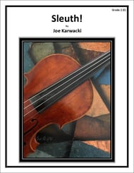 Sleuth! Orchestra sheet music cover Thumbnail